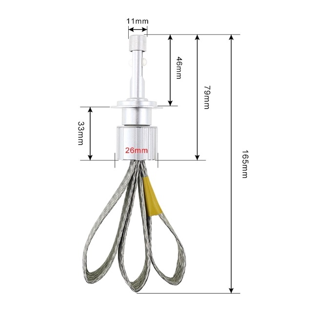 Lampu Mobil Led Mobil H1 HB3 HB4 H8 H9 H11 9012 XHP 50 Original Cree