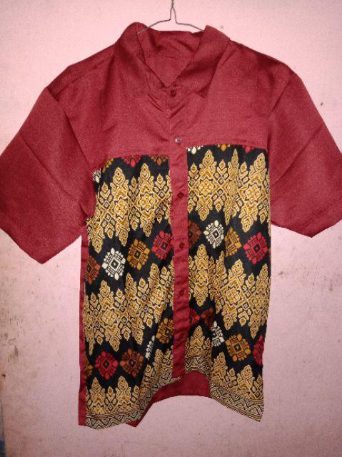 Set Cp Jada Baju Couple Wolfis Kombi Batik Couple 6 Warna