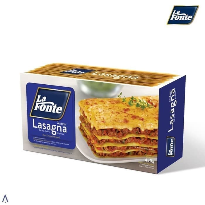 

PASTA-ANEKA- LASAGNA LAFONTE 450 GR/ LAFONTE LASAGNA 450GR -ANEKA-PASTA.