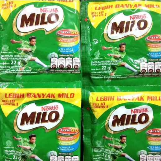 

MILO ACTIV-GO Susu Bubuk Coklat Renceng 10 Sachet