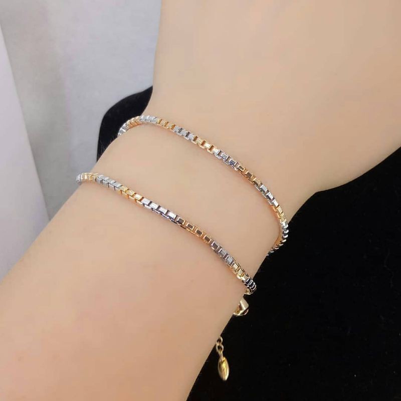 Gelang Tangan Wanita Gelang Tangan Rantai Kombinasi