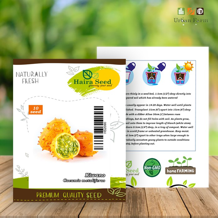 Benih-Bibit Melon Tanduk Kiwano (Haira Seed)