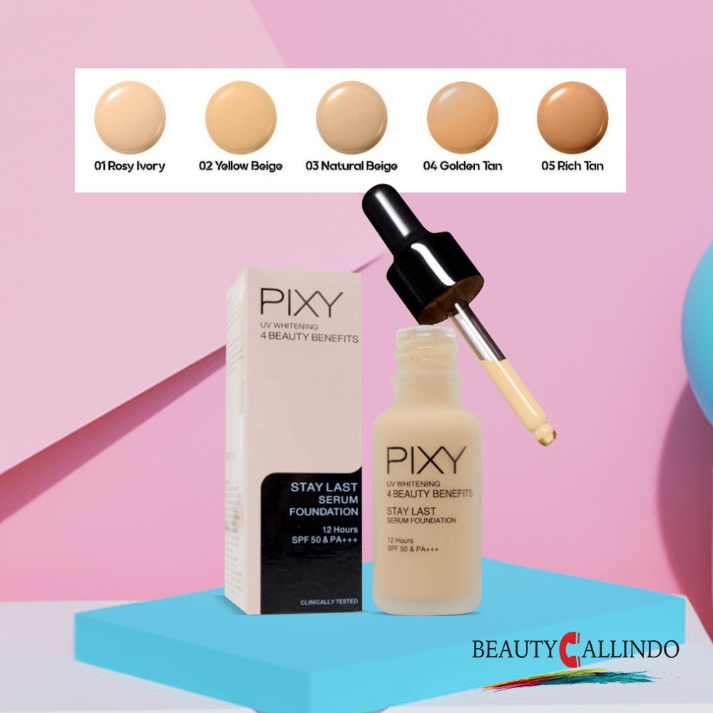 Pixy Stay Last Serum Foundation SPF 50 PA+++