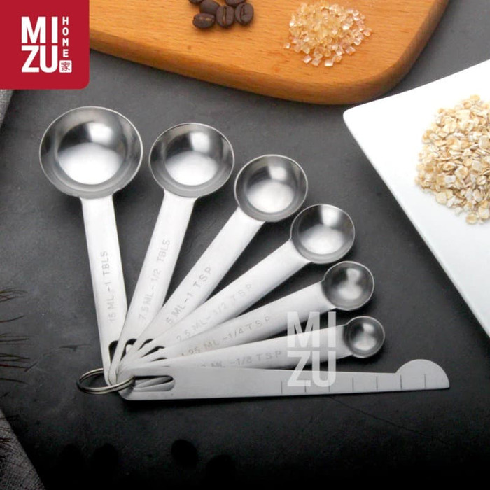 

MISURARE REGLE 7in1 SET Measuring Spoons Penggaris Sendok Takar Ukur