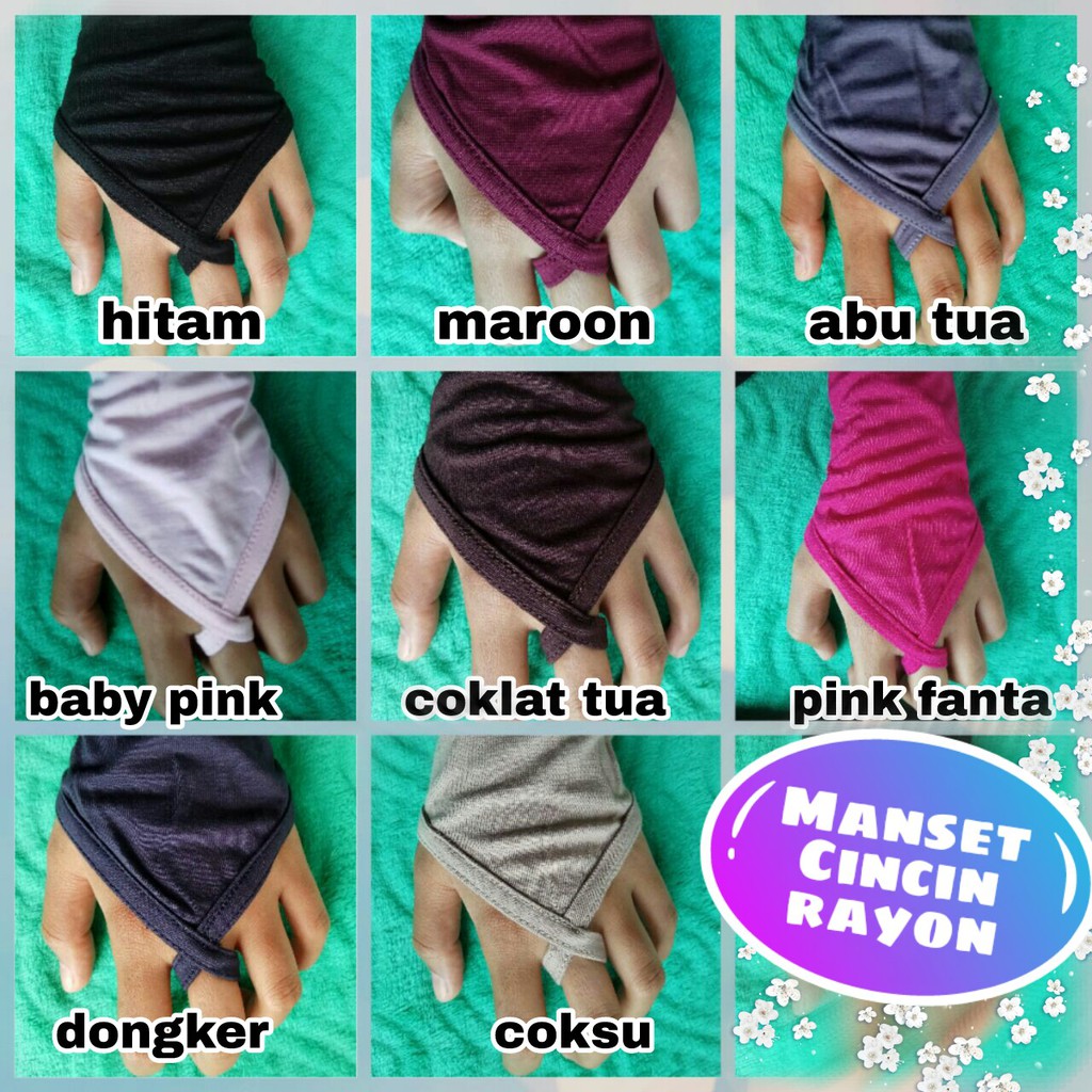 Handsock cincin spandek rayon premium