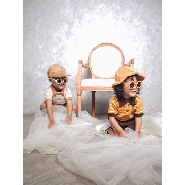 KAVI SET - Baju Anak Laki Laki Perempuan Setelan Bayi Baby Kids Cewek Cowok Terry Cotton Murah 1 2 3 4 5 6 TAHUN