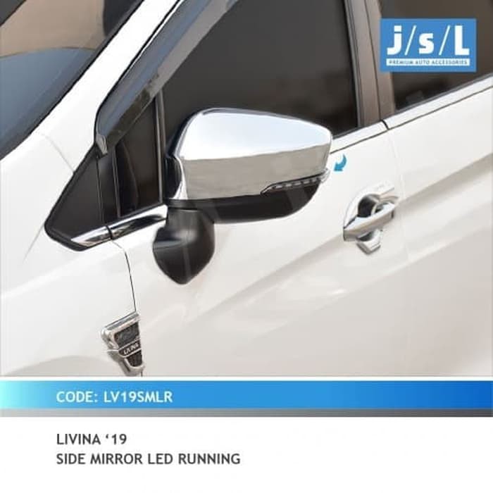 Livina 2019 LED Lampu Kaca Spion