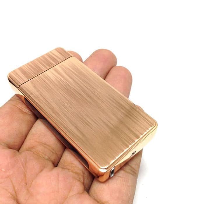 Hot Sale! KOREK API ELEKTRIK USB 9418 BRONZE CHARGER KOREK LISTRIK FINGER PRINT