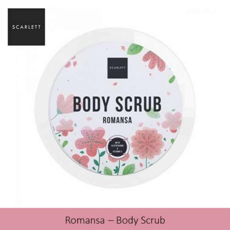 Scarlett Body Scrub Romansa
