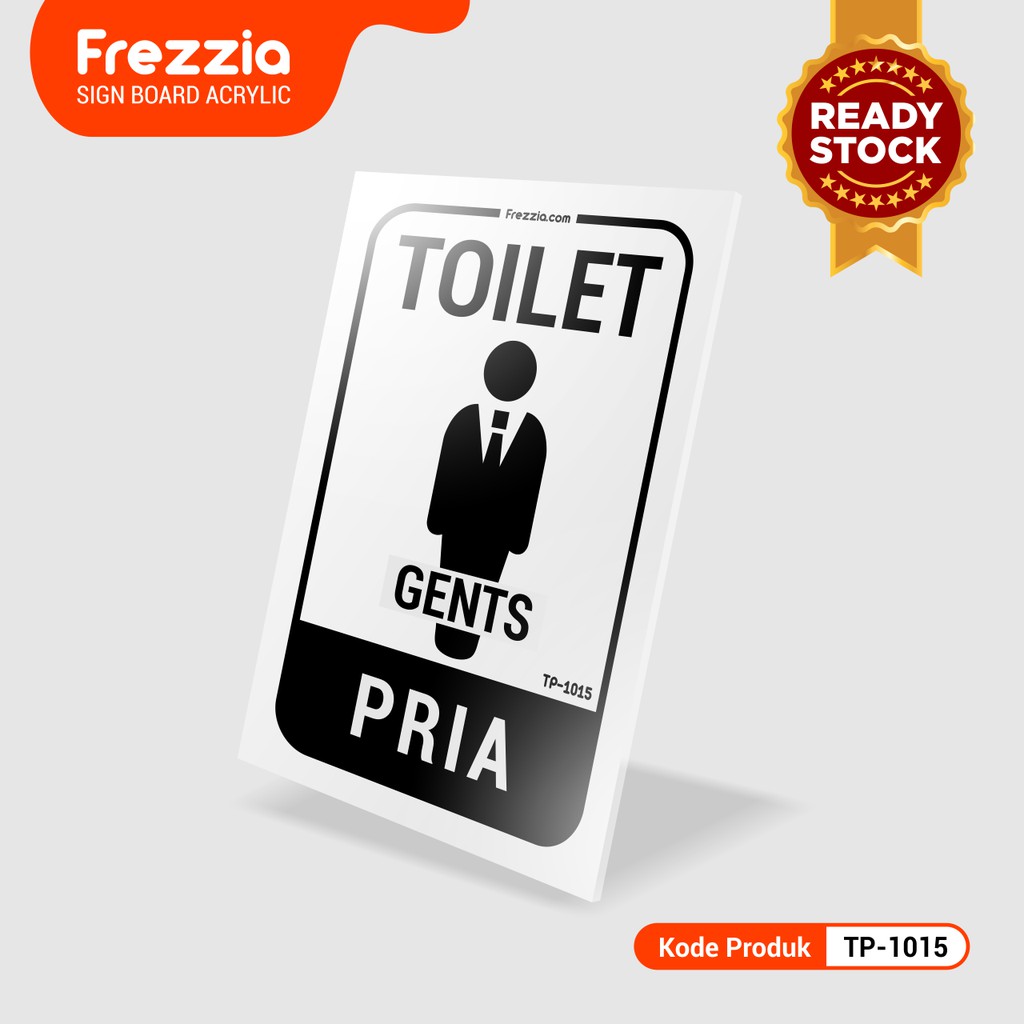 Frezzia Signboard Akrilik Acrylic Papan Informasi 