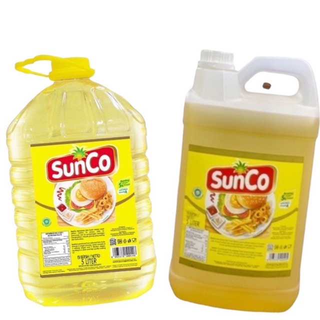 Sunco Minyak Goreng Botol / Derigen 5L