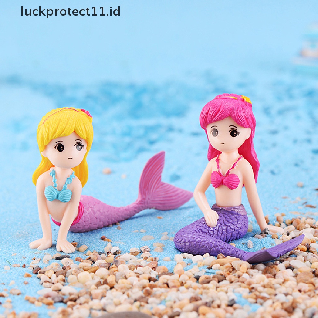 Miniatur Figure Mermaid Untuk Dekorasi Taman Rumah Boneka