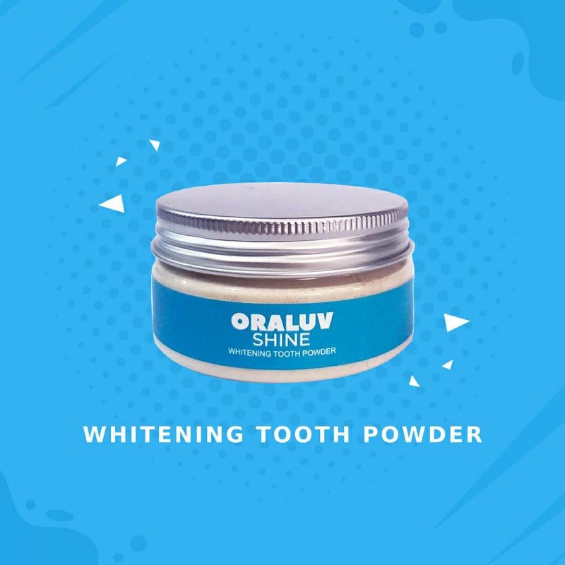 Pembersih Karang Gigi Oraluv Pemutih Gigi Organik Toothpowder