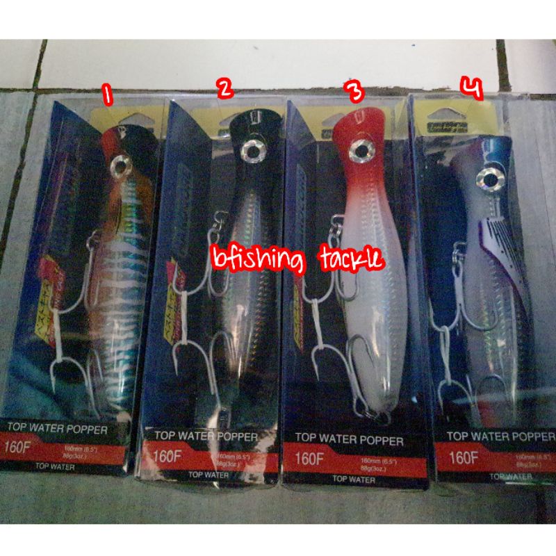 lure kingdom popper 160mm bukan halco