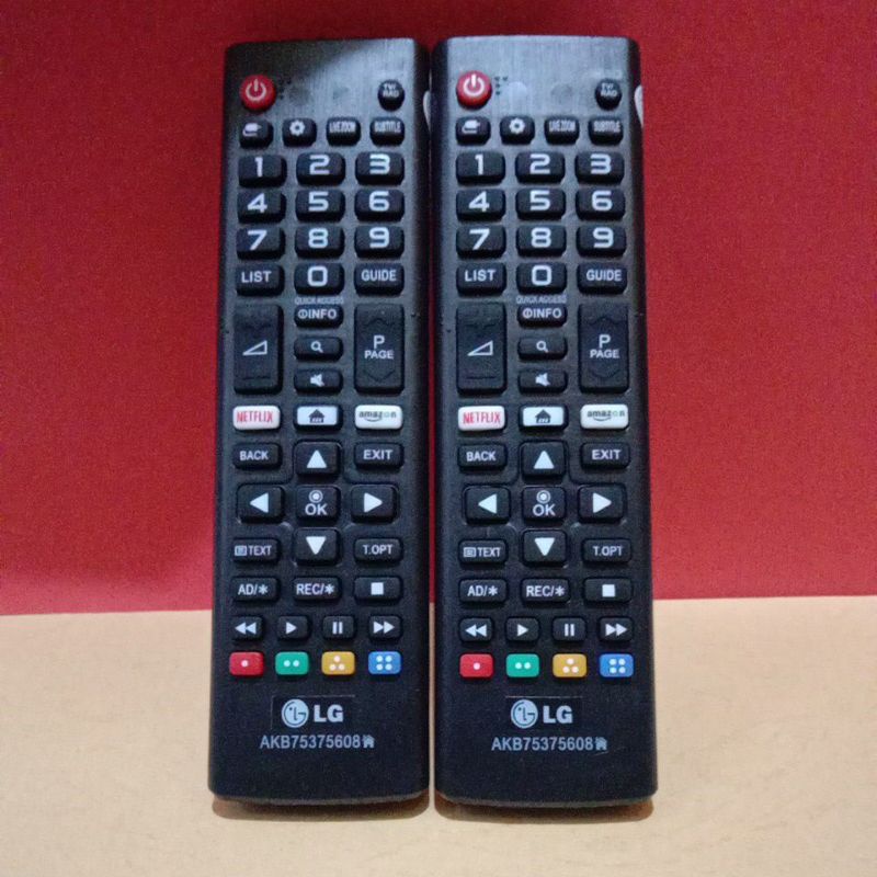 REMOTE TV  LG LED/LCD NETFLIX AMAZON AKB75375608