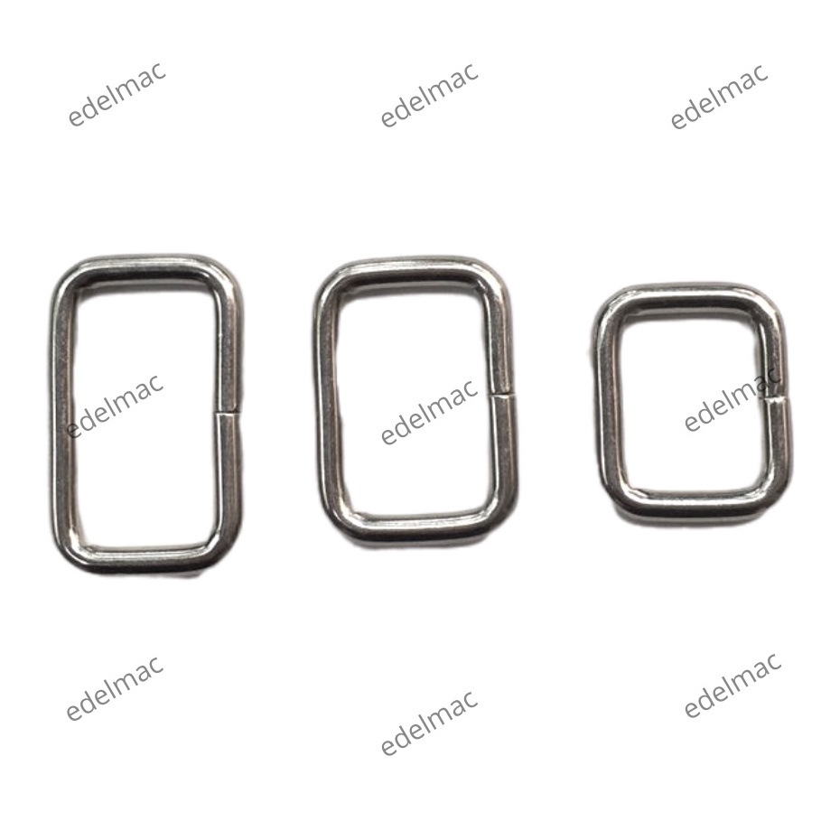 Ring Kotak Nikel Besi Solid Buckle Hanging Aksesoris Tas Kait | Bag Accessories