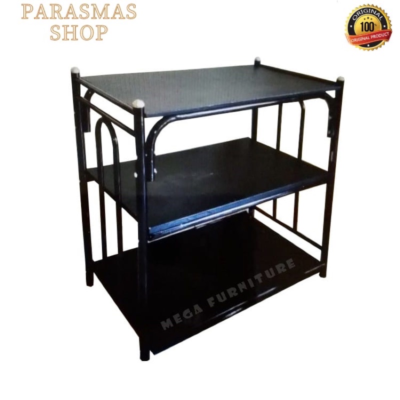 Rak TV Meja TV Dorong Besi kuat kokoh murah (PF80)