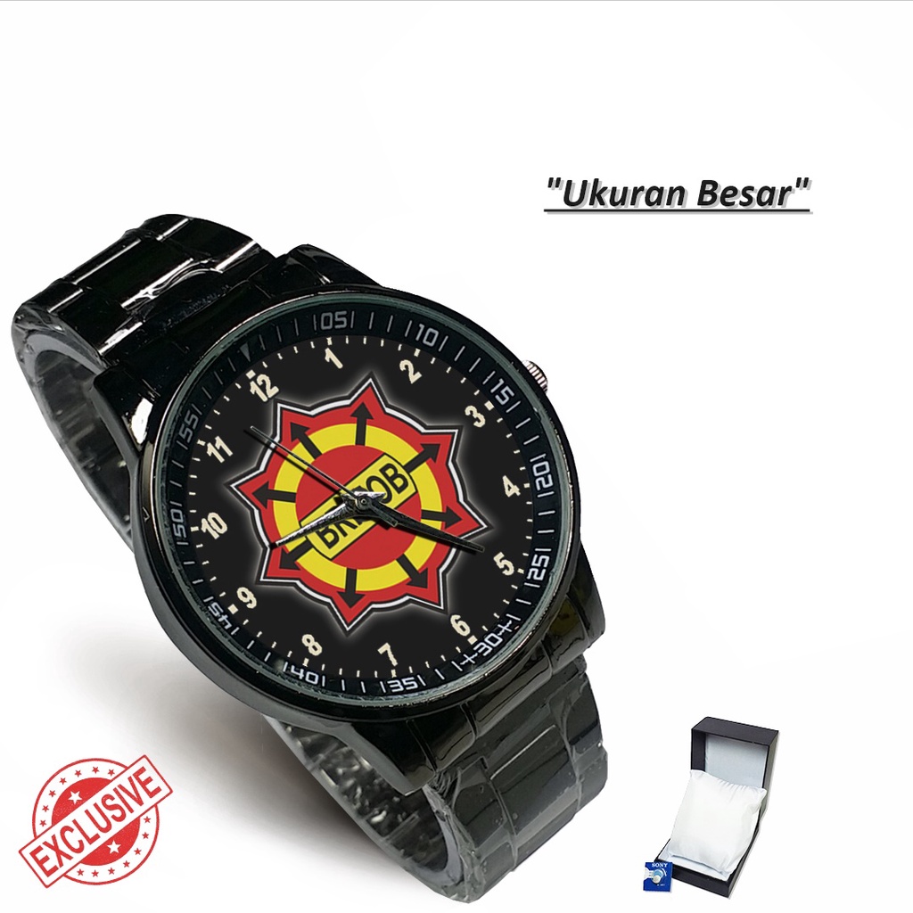 Jam Tangan Rantai Couple BRIMOB (Amazing)