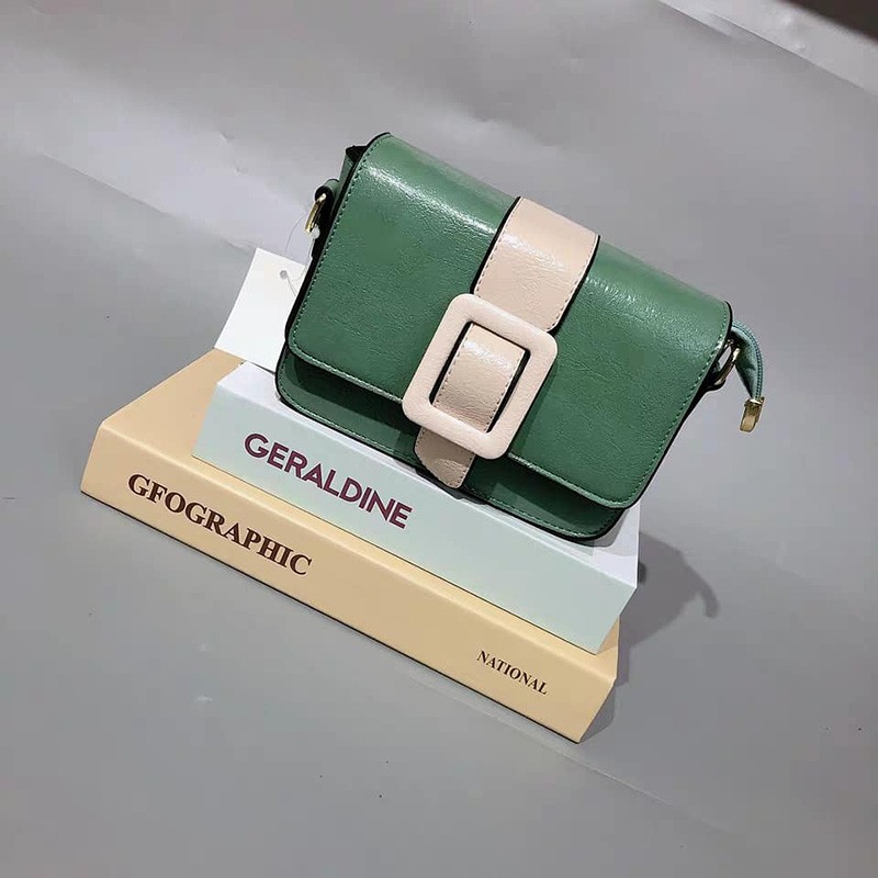 (COD) tas selempang wanita  kulit pu tas lucu kecil sling bag import murah