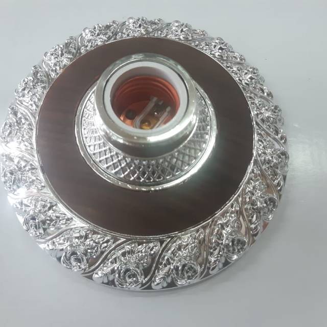 Fiting lampu plafon motif HIMAWARI