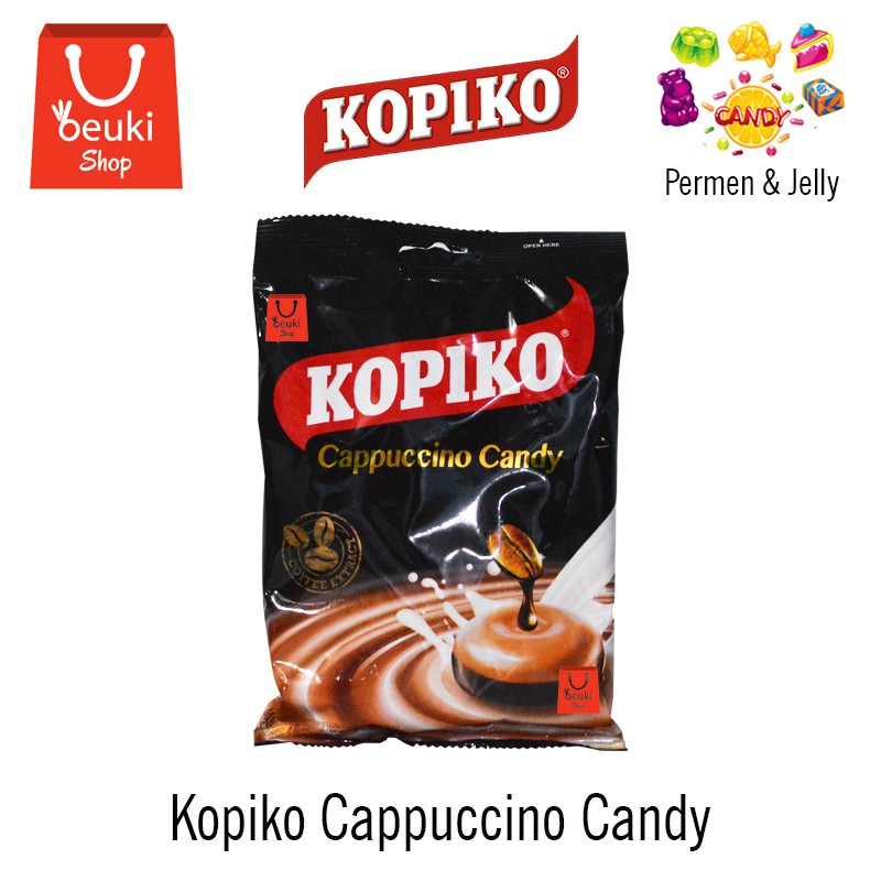 

Kopiko Cappuccino Candy Permen Kopi Rasa Cappuccino Permen Pelepas Ngantuk - 150gr