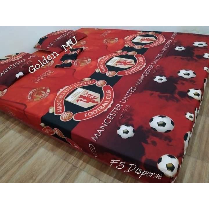 Sprei Homemade Murah Karakter Motif Dewasa Bola Golden Mu