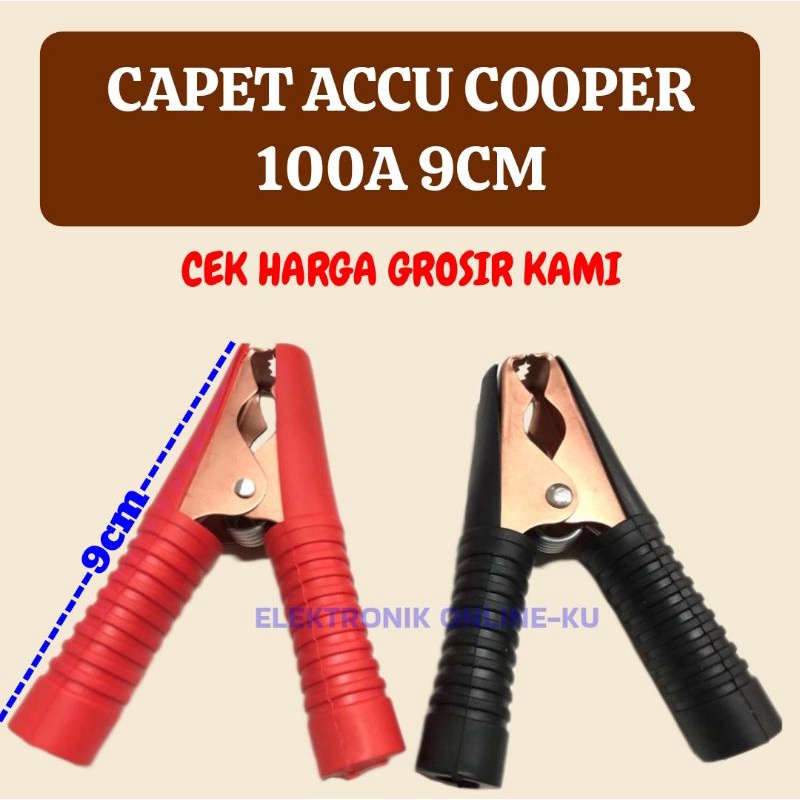 JEPIT AKI CAPET ACCU COOPER 100A 9CM