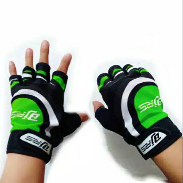 Glove  B J R S Gowes sarung tangan sepeda gym fitness dayli  lokal bahan import