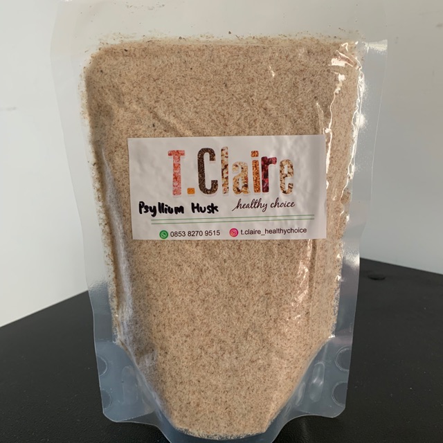 

Natural Psyllium Husk / Serat Pangan 250gr