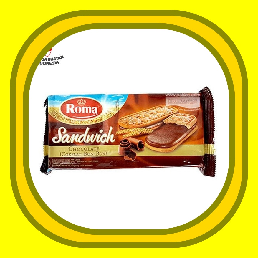 

sandwichi roma coklat bonbon 216gr