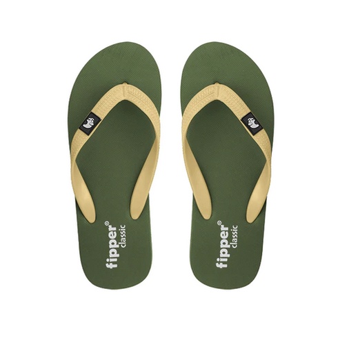 Sandal Fipper Classic Green Army Khakis Original