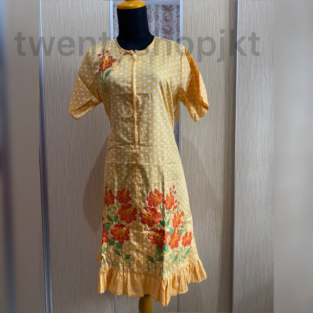 DASTER PENDEK MEREK OMAH DASTER EVA  SIZE M