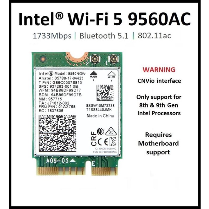 Intel wireless ac 9560 драйвер. WIFI Intel Wireless-AC 9560. Intel® Wireless-AC 9560. Материнская плата Intel r Wireless AC 9560