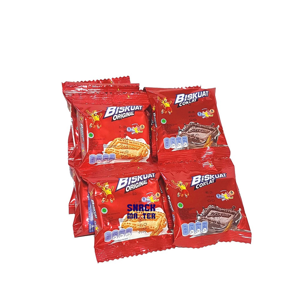 Biskuat Biskuit Susu Renceng Mini - Netto 20 bks x 10 gr | Shopee Indonesia