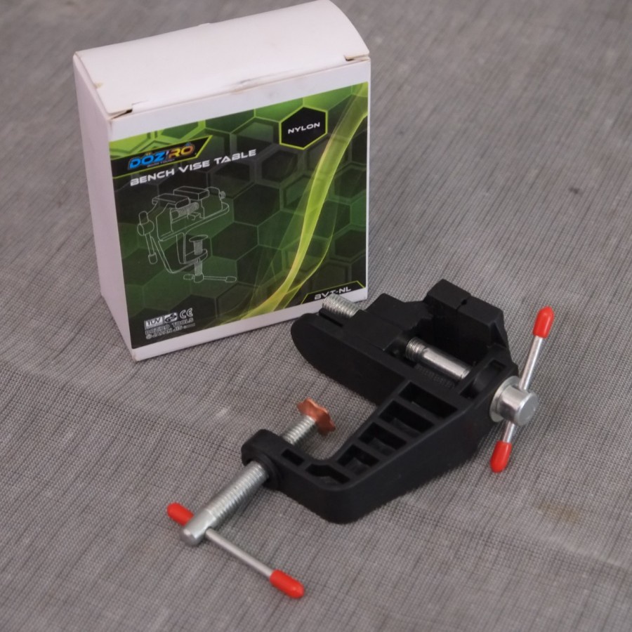 Klem Catok Ragum Mini Catok Meja Clamp Vise Bench Table NYLON