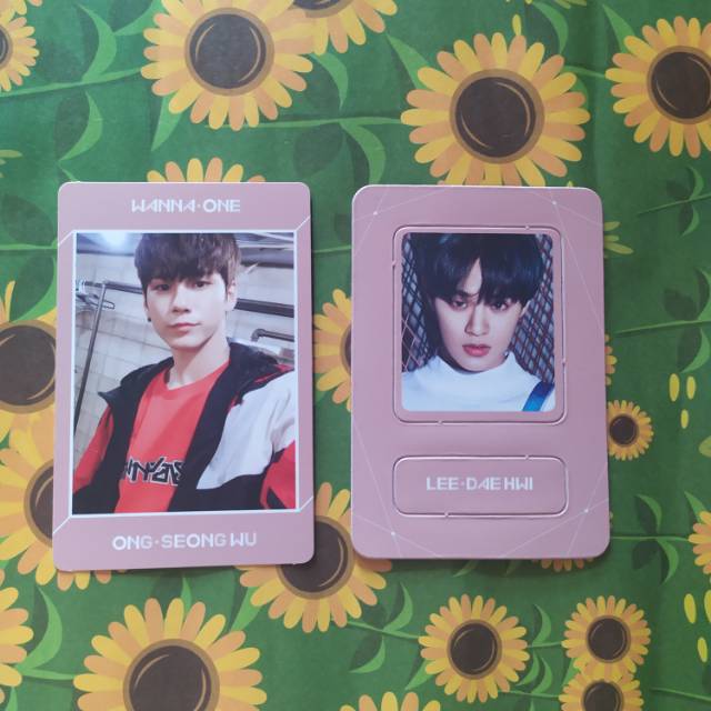 ONG SEONGWOO PC LEE DAEHWI MAGNET WANNA ONE UNDIVIDED WANNA ONE VER.