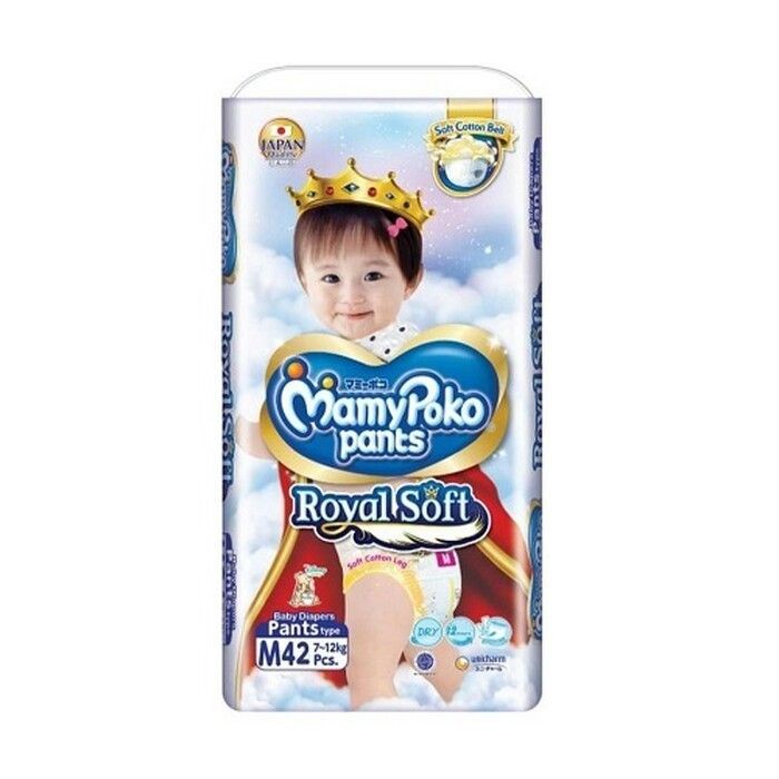 exp 31-8-2025 MAMYPOKO PANTS ROYAL SOFT M42 GIRL / POPOK CELANA / POPOK SEKALI PAKAI