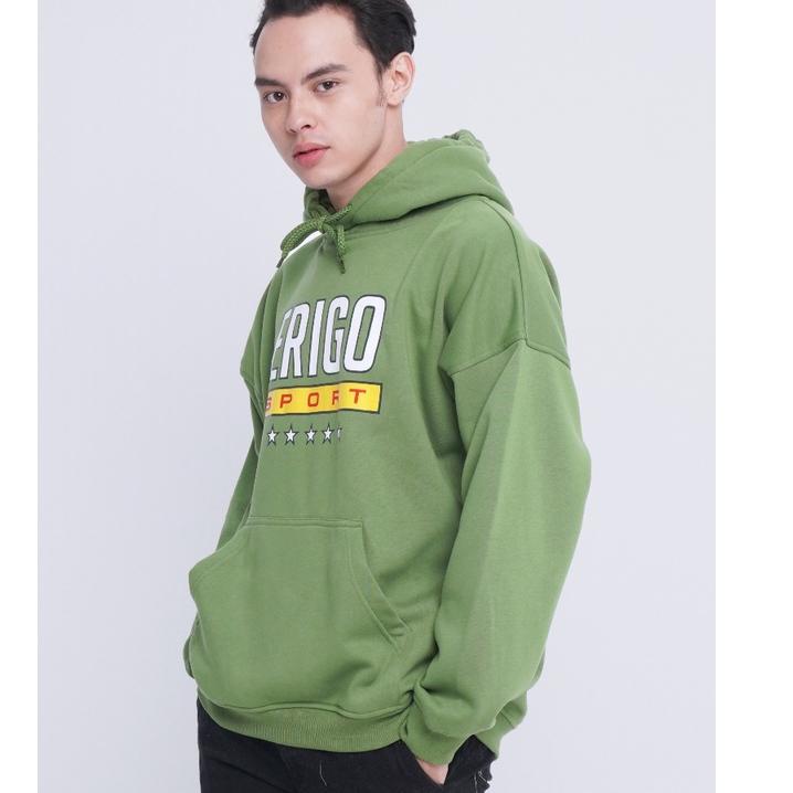 LANGSUNG KIRIM.. Erigo Hoodie Sporta Green