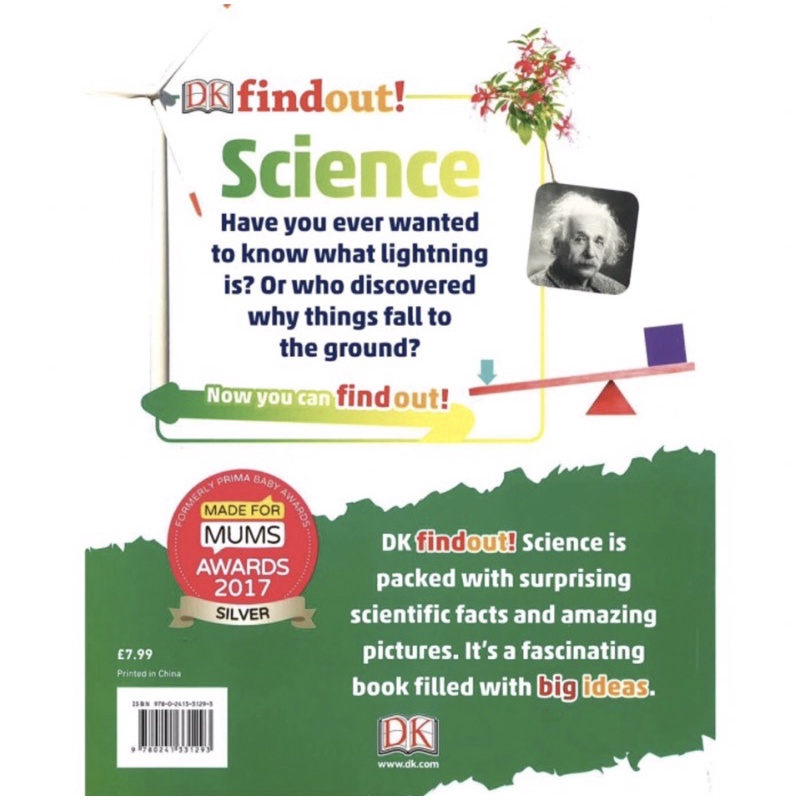Dk Findout Find Out Science Encyclopedia Ensiklopedi sains anak Buku Impor Import Book