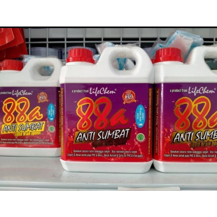 Anti sumbat 88a - Cairan pembersih saluran toilet - Anti sumbat 88a