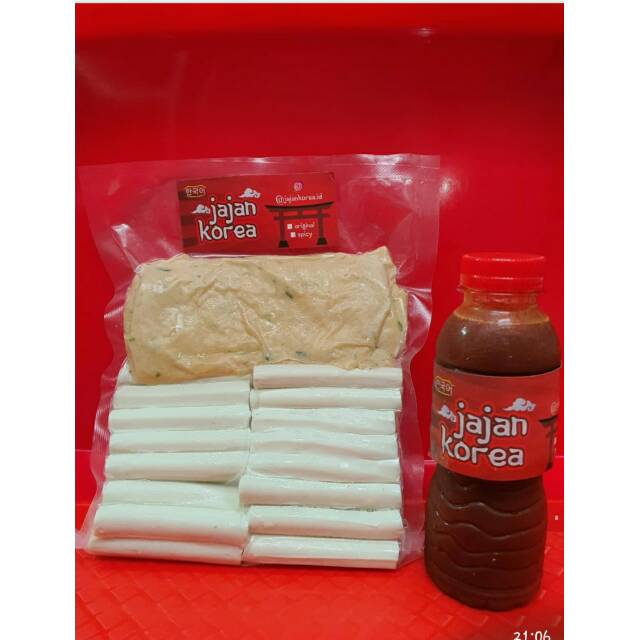 

Paket hana topokki dan saos