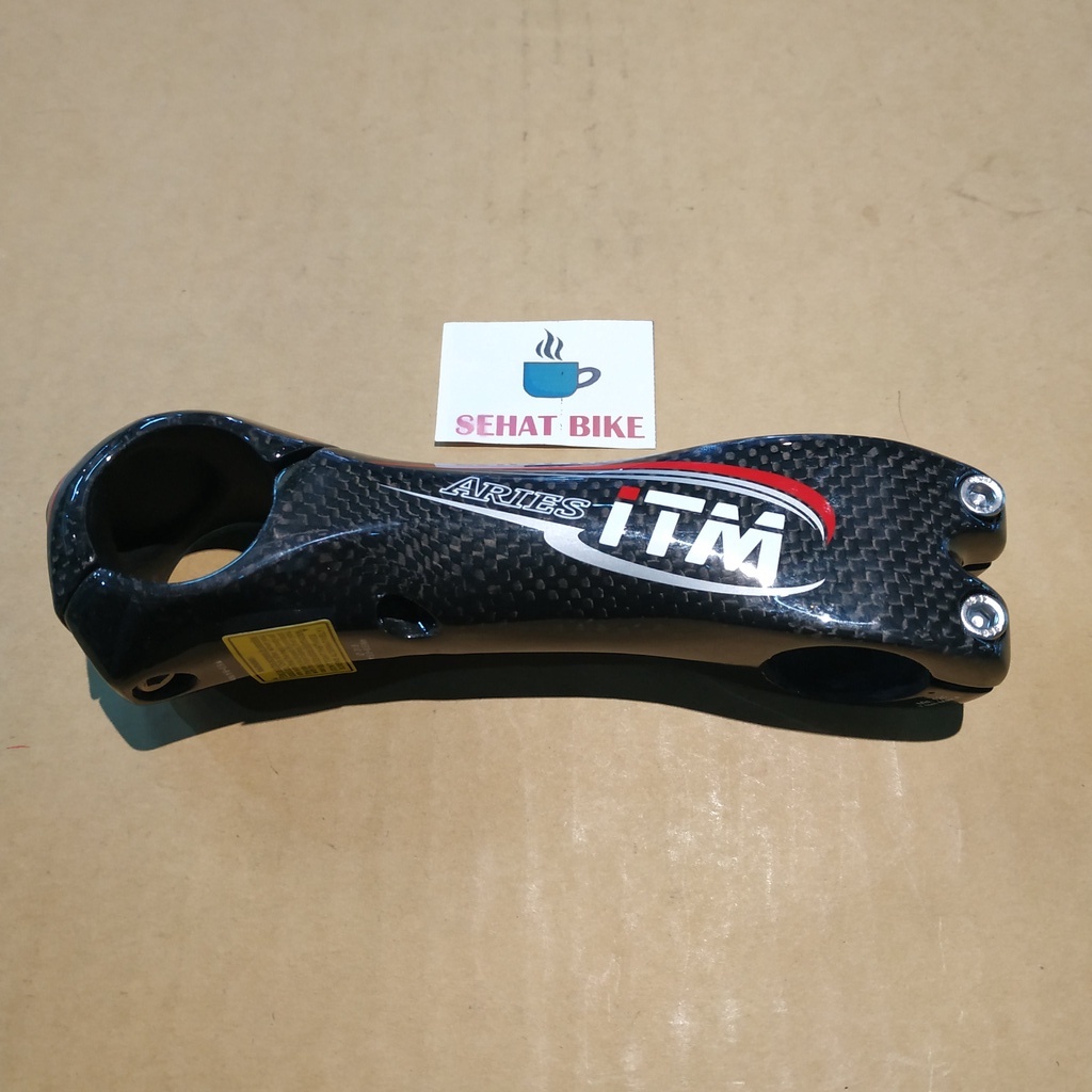 Stem Sepeda ITM Aries Panjang 120mm Carbon Original