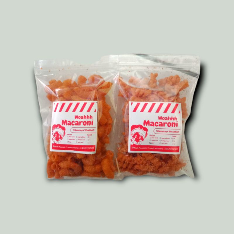 

Makaroni Bungkus Kecil Keju Pedas