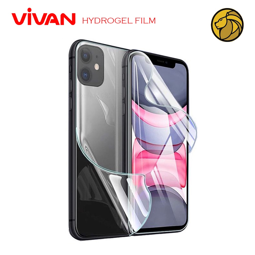 Vivan Hydrogel Film - Anti Gores Hydrogel Vivan Anti Radiasi, Anti Nail Samsung S22 S21 M22 A12 A52 A72