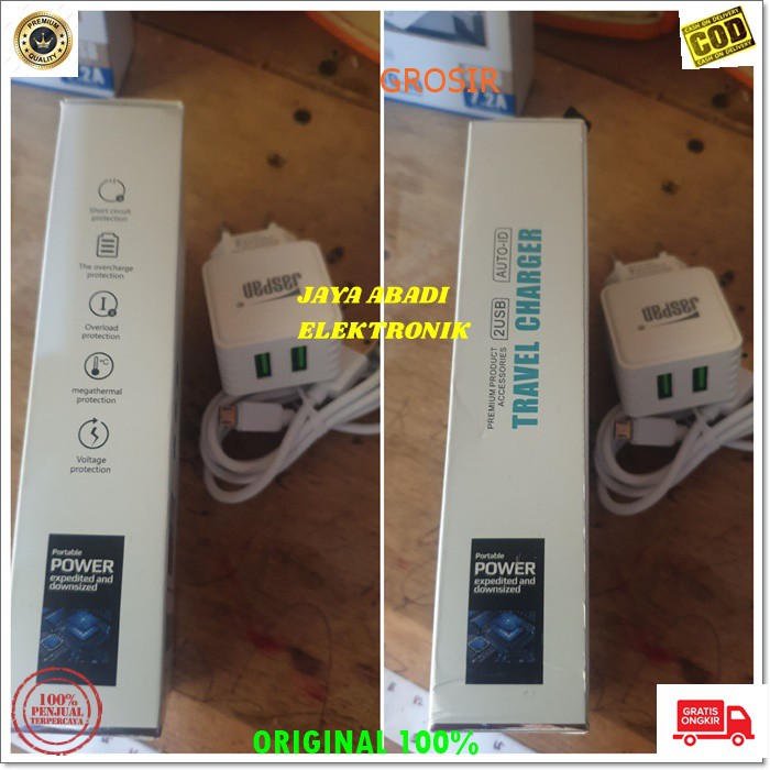 J309 2.4A TRAVEL CHARGER FAST CHARGING JASPAN ADAPTIVE ADAPTOR CAS CASAN ADAPTOR MICRO USB ADAPTER TC SUPER SPEED ANDROID HP HANDPHONE QUICK QUALLCOM REAL QC TRAVEL BISA UNTUK SEGALA MEREK HANDPHONE YANG SUPPORT DENGAN MENGGUNAKAN MIKRO USB