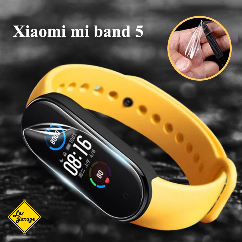 Anti Gores Mi Band 6 Mi Band 5 Screen Guard Protector - Soft TPU