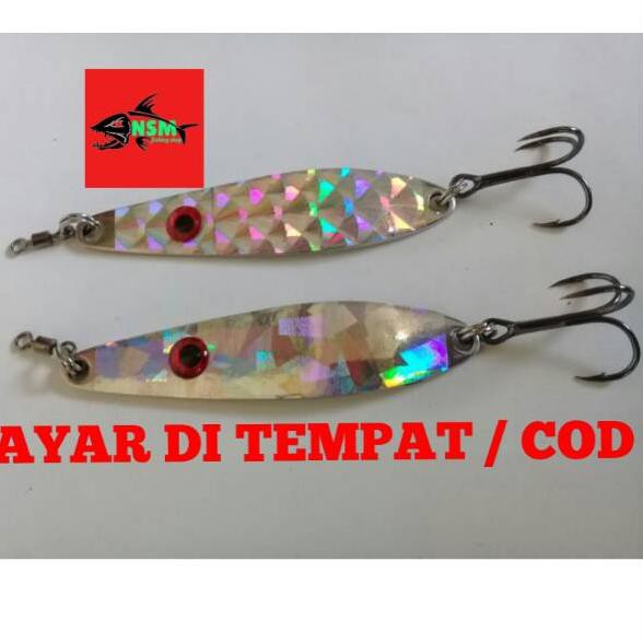 TERMURAH Lure / umpan casting spoon sss stainless anti karat murah - 10 - 12 gram - bayar di tempat