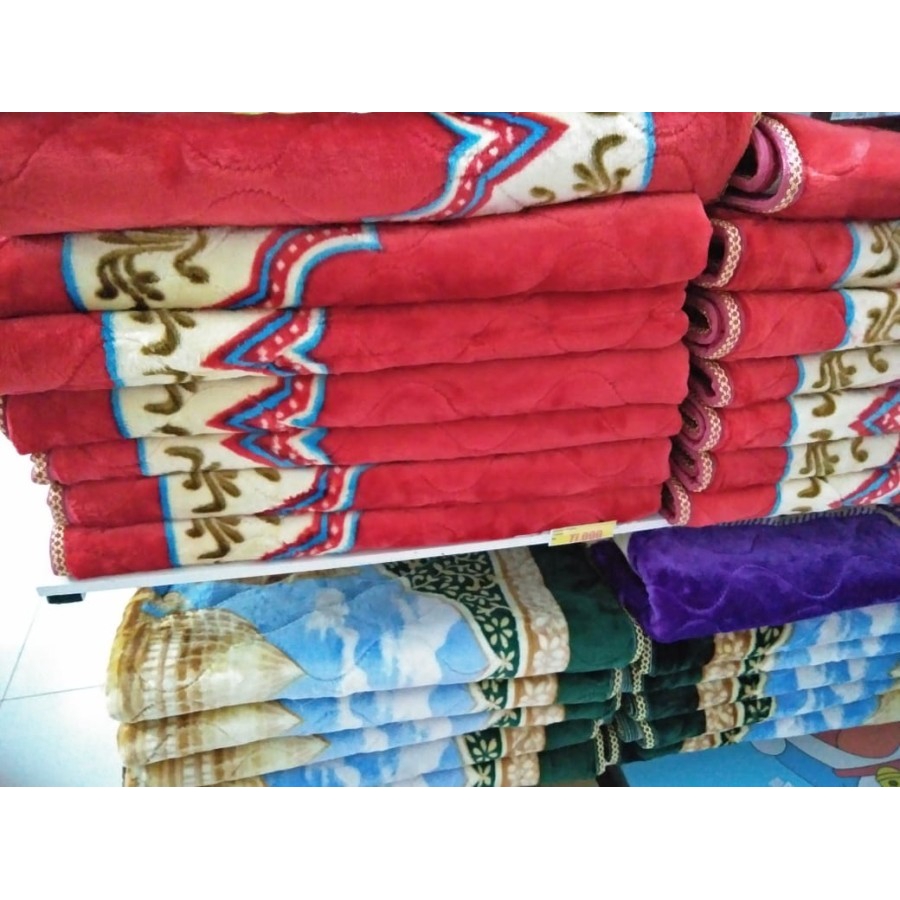 Al-Jeddah Sajadah Busa Tebal - Sajadah Besar 70 x 110 cm - Anti Slip