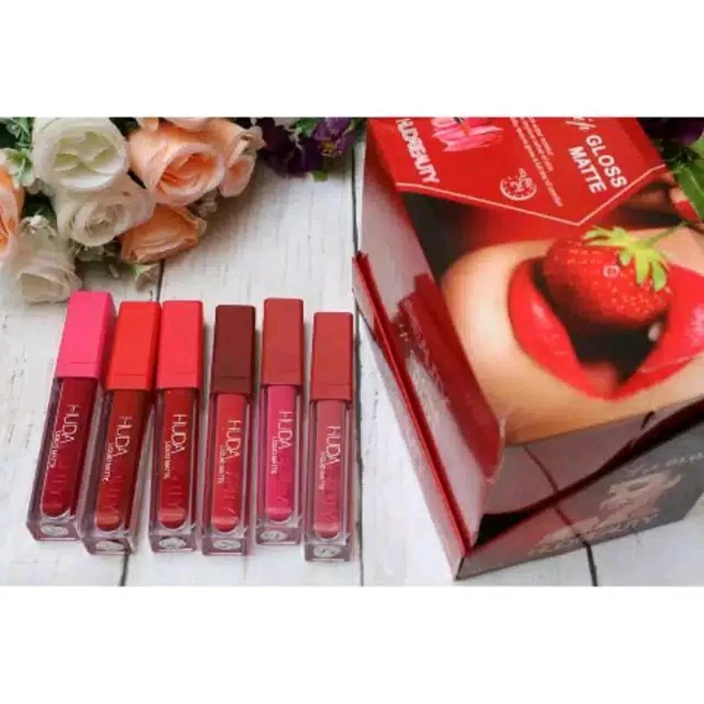 Lipstik Huda Beauty Matte Huda Lipcream Beauty Matte