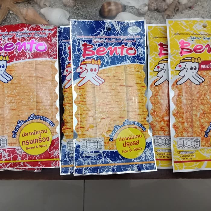 

BENTO SQUID SNACK JUHI JUHI BENTO BESAR IMPORT THAILAND ~ kp1332